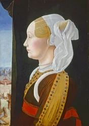 Genève Bentivoglio, ca. 1474-77 (tempera på panel)